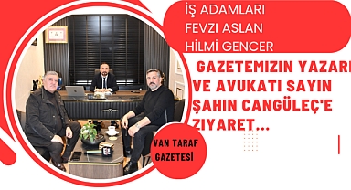 İş İnsanlarından İşinde ve alanında adında söz ettiren Av. Şahin Cangüleç'e Ziyaret...