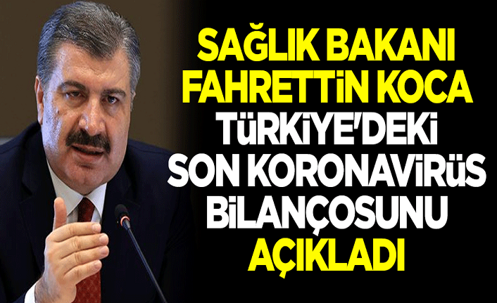 23 Haziran koronavirüs bilançosu açıklandı!