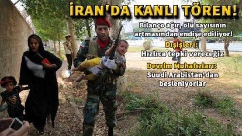 İran'da askeri törene silahlı saldırı!