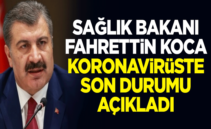 22 Temmuz koronavirüs bilançosu açıklandı!