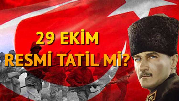 29 Ekim okullar tatil mi?