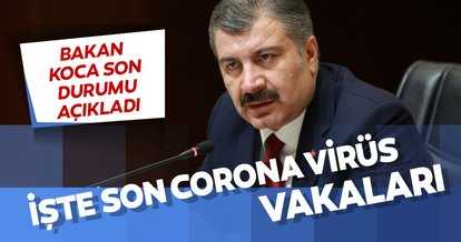 yeni vaka sayısını açıkladı