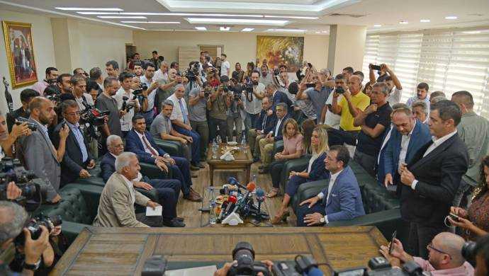 İmamoğlu, Türk ve Mızraklı ile bir araya geldi: Bu süreci fırsata döndürmeliyiz