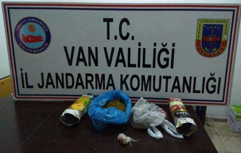 Jandarma’dan uyuşturucu operasyonu