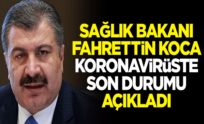 8 Temmuz koronavirüs tablosu!