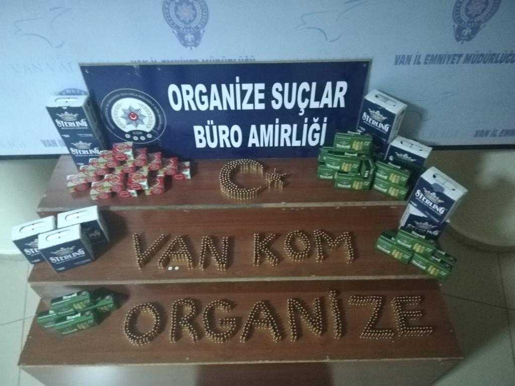 Van’da 18 bin 775 adet fişek ele geçirildi