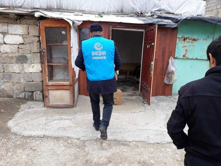 Beşir Derneği'nden kimsesizlere yardım...
