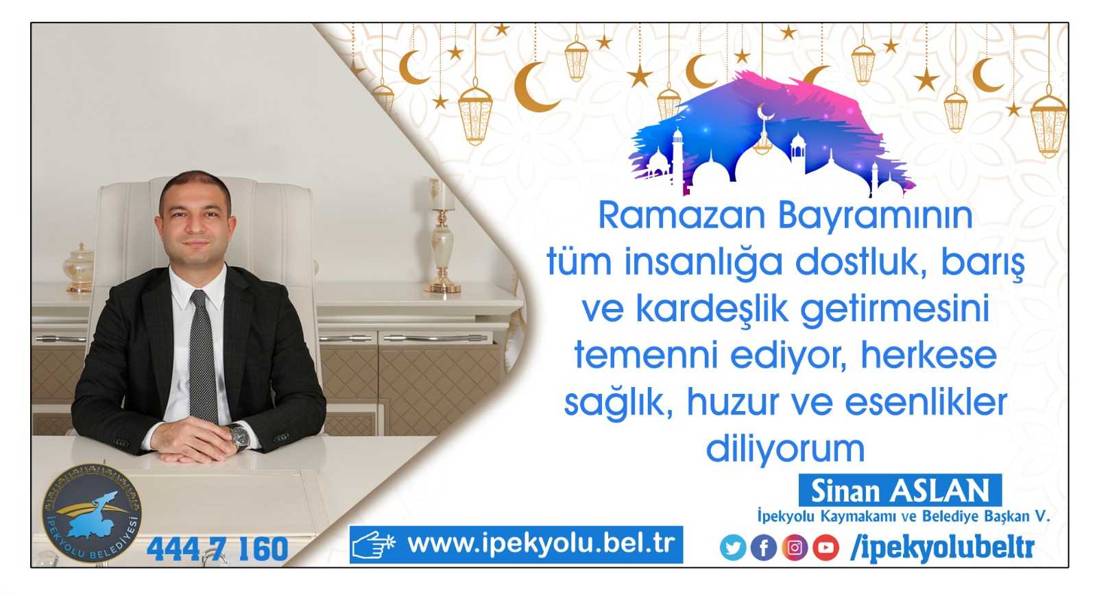 Aslan'dan Ramazan Bayramı Mesaji...