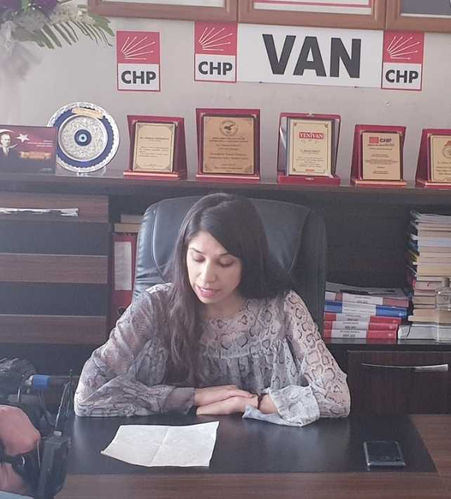 CHP Van Kadın Kolları’ndan İstanbul Sözleşmesi…