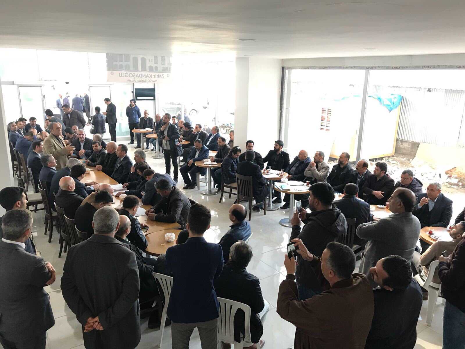 Van ilinin Önemli İş Adamları Derneklerinde Başkan Kandaşoğlu'na Ziyaret