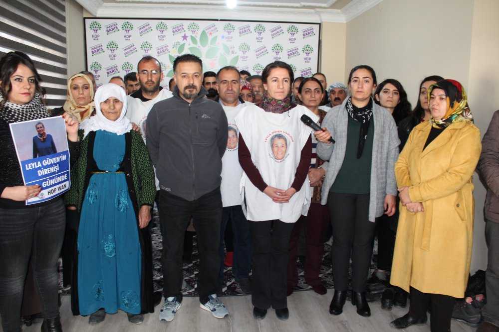 Van'da açlık grevi sürüyor
