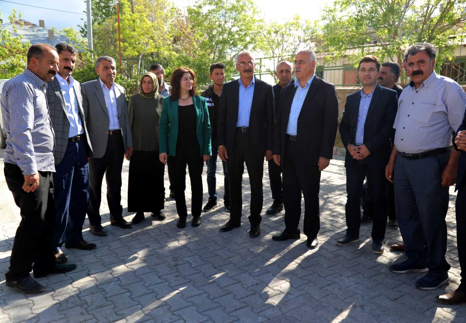 EŞBAŞKAN AVCI ÖZALP VE SARAY'DA İNCELEMELERDE BULUNDU