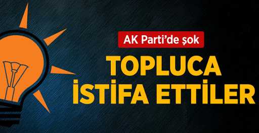 Erciş'te AKP Kadın Kolları Yönetimi Topluca İstifa etti