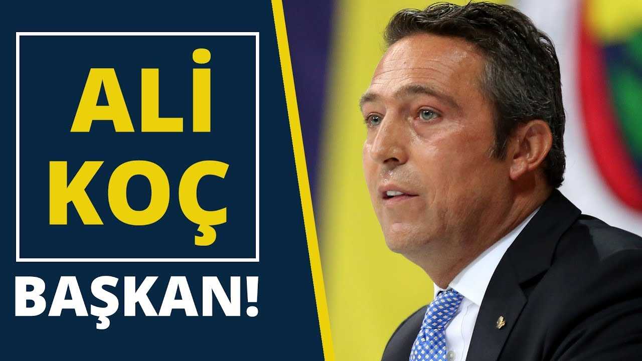 F.Bahçe'nin yeni başkanı Ali Koç oldu!