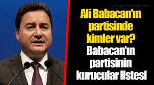 Babacan'ın partisinin kuruluş başvurusu yapıldı