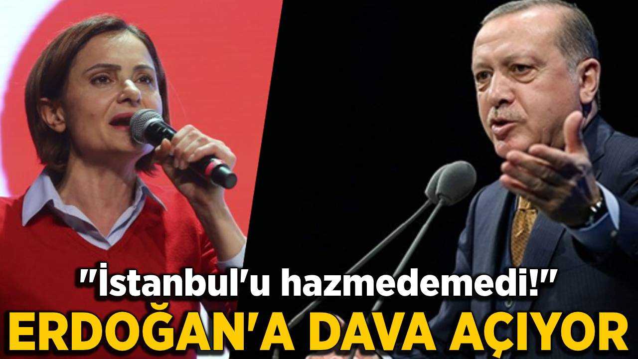 Canan Kaftancıoğlu, Erdoğan’a dava açıyor