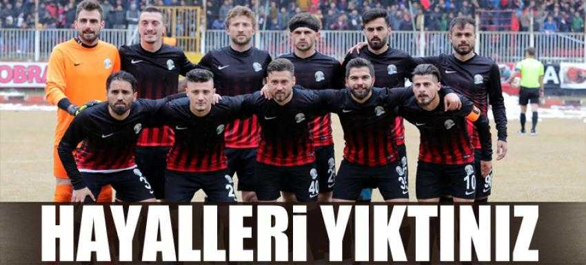 VAN SPOR ÇÖKME DÖNEMİNDE 2-0 YENİLDİ...