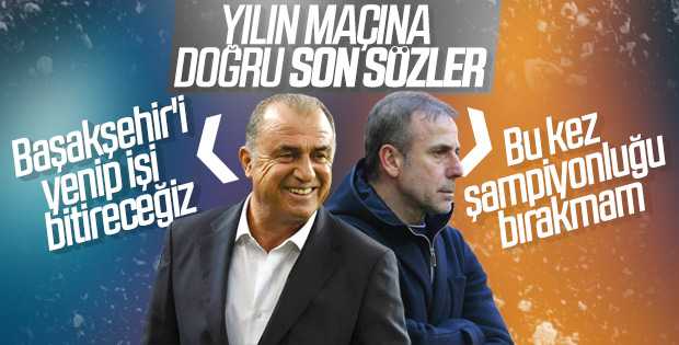Terim ve Avcı'nın şampiyonluk sözleri