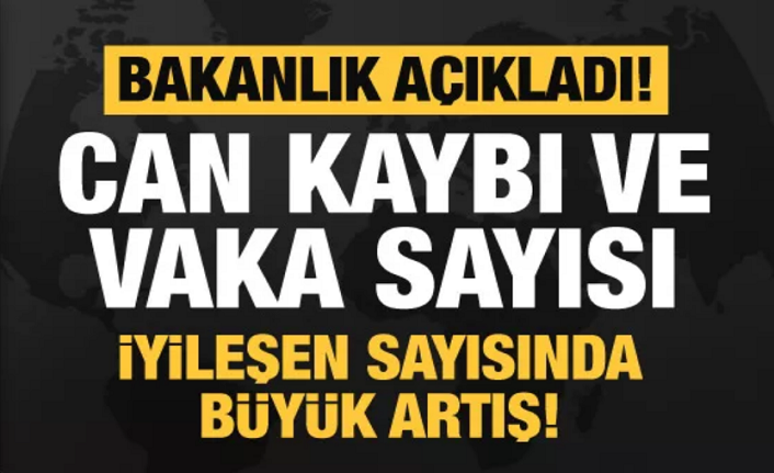 koronavirüs tablosunu paylaştı