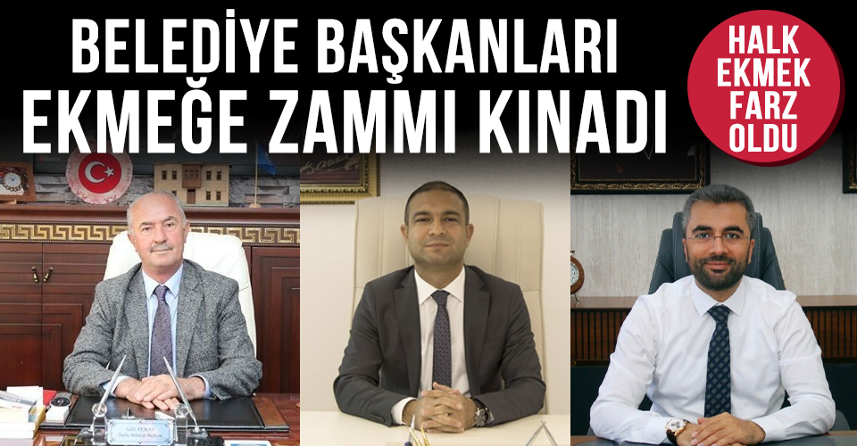 Ekmeğe Yapılan Zamma Tepkili