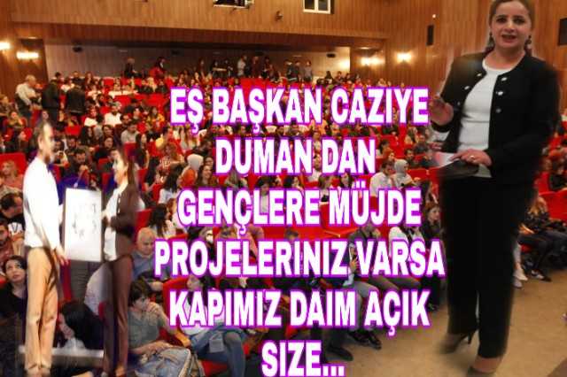 EŞBAŞKAN DUMAN TİYATRO SEVERLERLE BİLİKTE YURDAER OKURUN OYNADIĞI RAN OYINUNU İZLEDİ...