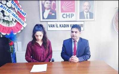 CHP Van Kadın Kolları’ndan, kadın cinayetleri açıklaması