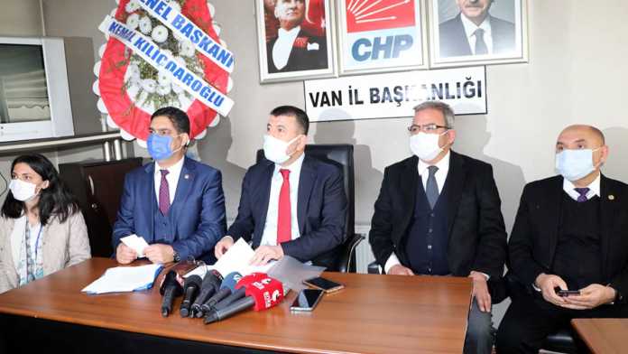 CHP heyeti Van'da