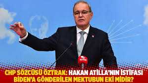 Faik Öztrak: Hakan Atilla'nın istifası Biden'a gönderilen mektubun eki midir?