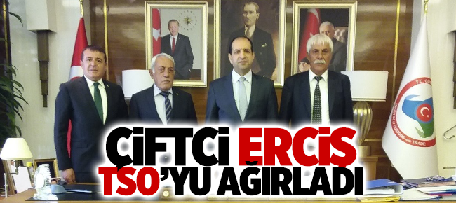 Bakan Yardımcısı Çiftci, Erciş TSO heyetini kabul etti