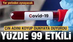 Çin koronavirüs aşısının adını duyurdu...