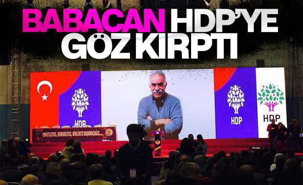 Ali Babacan'dan HDP'ye mesaj