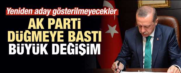 AK Parti'de değişim sırası ilçelerde!