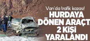 Van’da trafik kazası