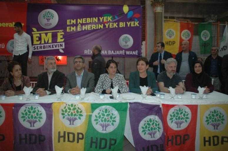BULDAN ERDOĞAN’A VAN’DAN YANIT VERDİ : HDP HEM KÜRTLERİN, HEM TÜRKLERİN PARTİSİDİR…