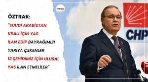 CHP Sözcüsü Öztrak'tan açıklama