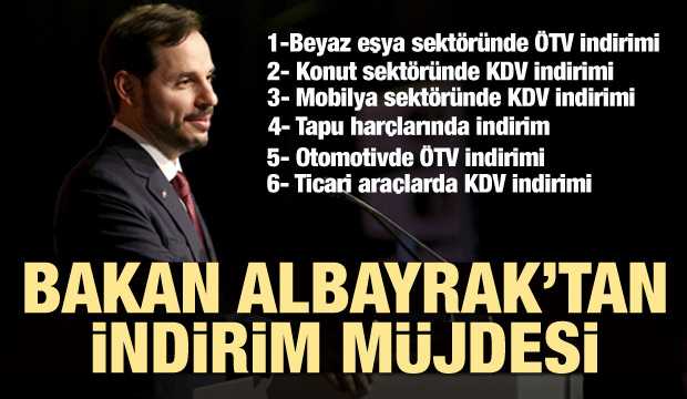 Bakan Albayrak'tan ÖTV ve KDV müjdesi