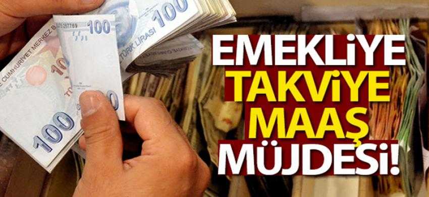 Emekliye takviye maaş müjdesi!