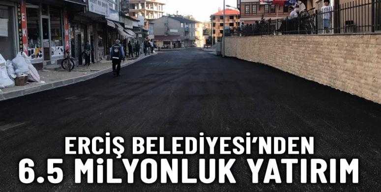 Erciş'te 6,5 milyonluk yatırım