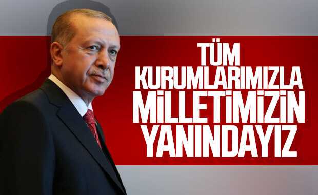 Erdoğan'dan Elazığ depremine ilişkin ilk açıklama