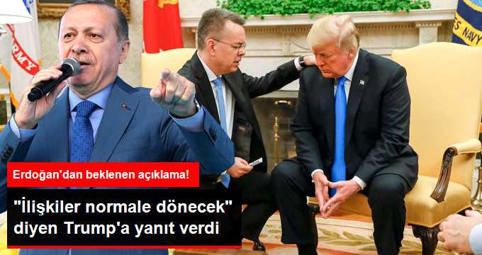 Erdoğan'dan