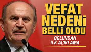 Kadir Topbaş'ın vefat nedenini oğlu anlattı