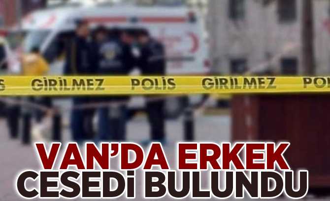 Van'da bir erkek cesedi bulundu