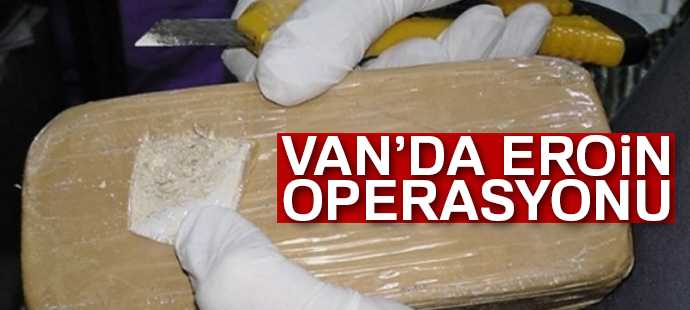 Başkale’de yaklaşık 48 kilo 924 gram eroin ele geçirildi