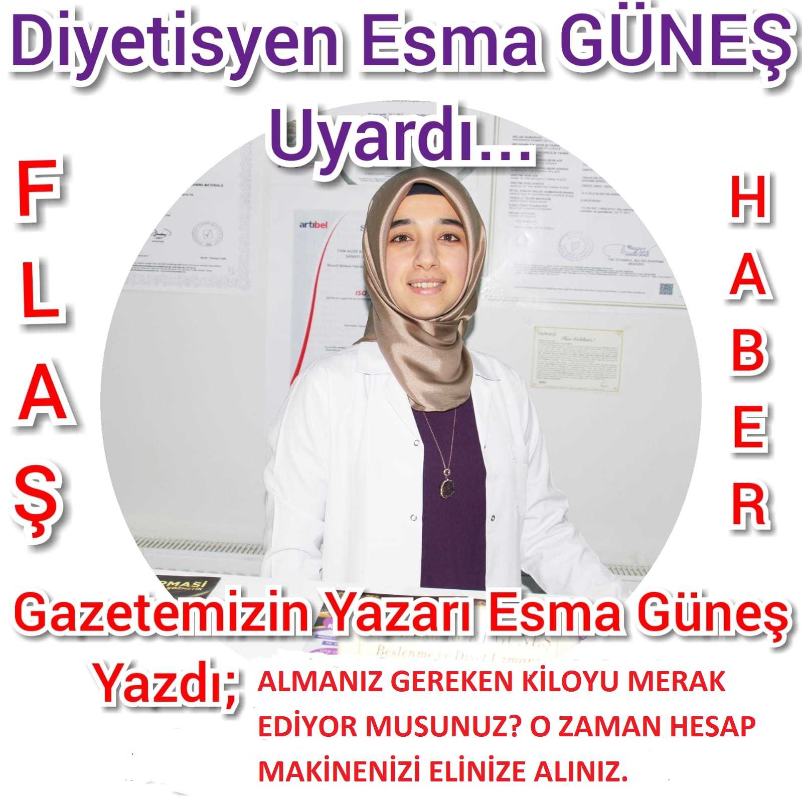 Yazarımız Esma Kurt Güneş'ten çok önemli ve etkili bir diyet analizi...