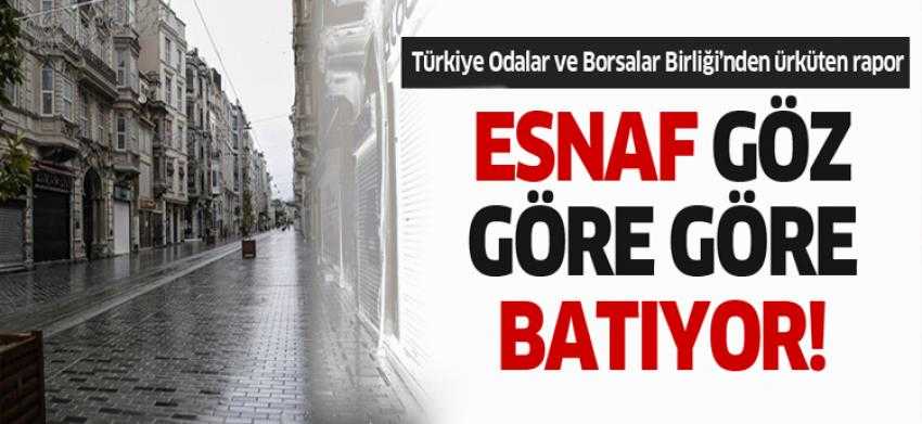 Ürküten rapor! Küçük esnaf göz göre göre batıyor...