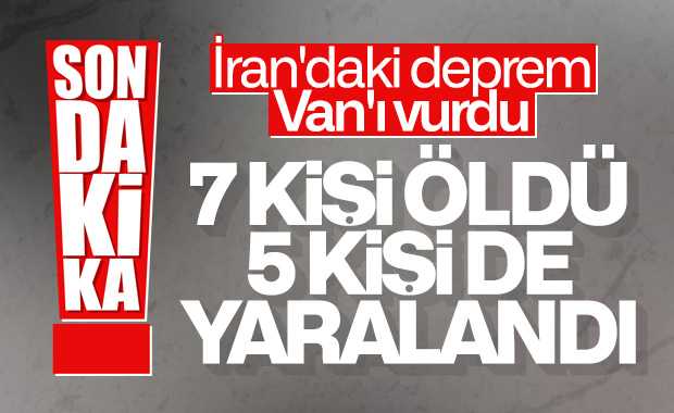 Bakan Soylu, Van'daki depremin bilançosunu açıkladı