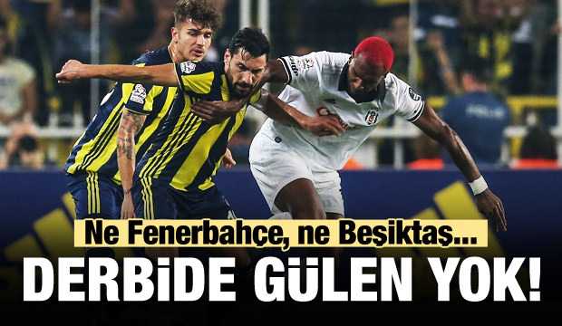 Dev derbide kazanan yok!
