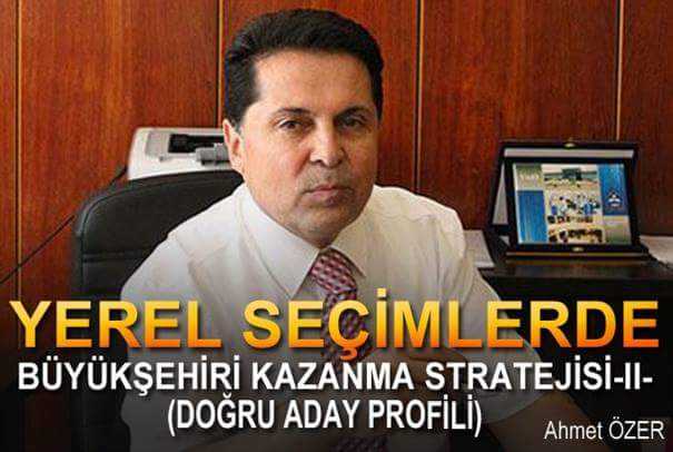 Prof Ahmet Özer'den çok önemli bir yazı...!