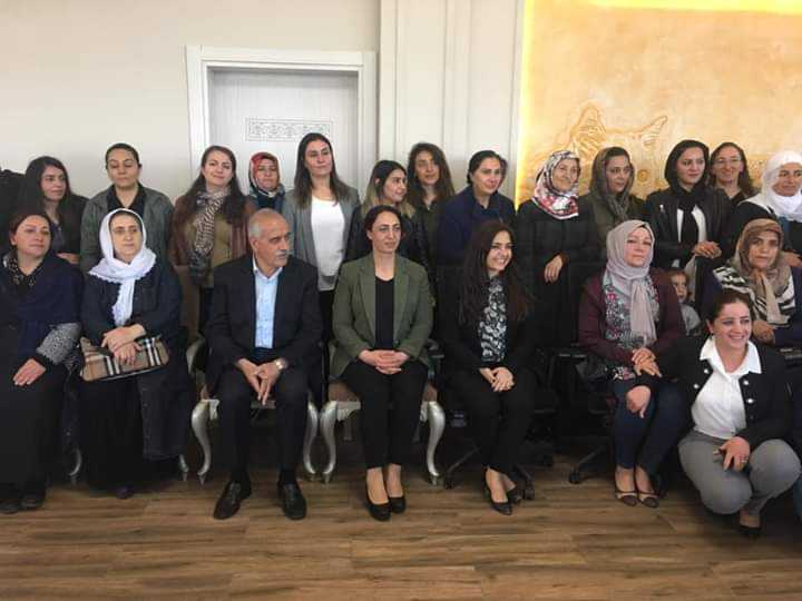 KADINLARDAN EŞBAŞKANLARIMIZA ZİYARET