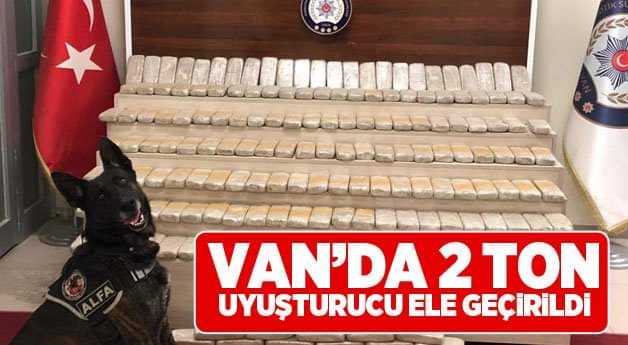 Van'da uyuşturucu operasyonu